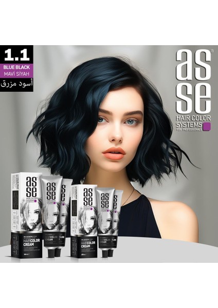 Tüp Boya 100ML. 1-1 Mavi Siyah