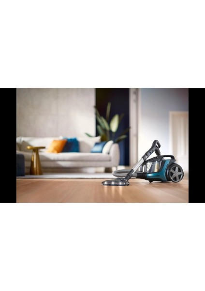 XB9185/07 Marathon Ultimate Toz Torbasız Elektrikli Süpürge 899 W, Powercyclone 10, Triactive Ultra LED Başlık, Power Max Sensör Philips DST7510 Ütü