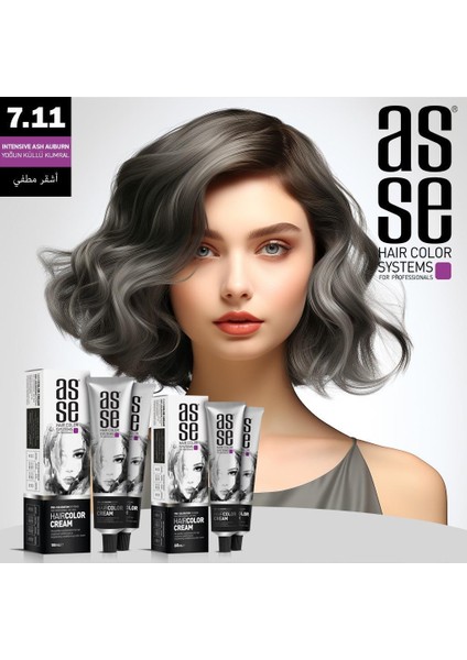 Tüp Boya 100ML. 7-11 Yoğun Küllü Kumral