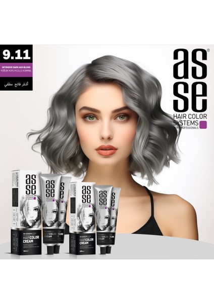 Tüp Boya 100ML. 9-11 Yoğun Koyu Küllü Kumral