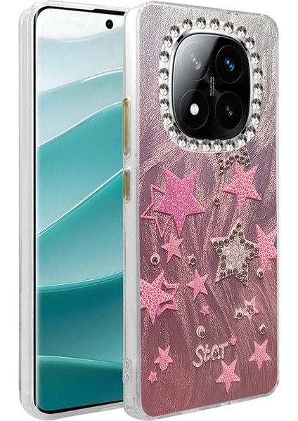 Msa-Shop Newface Xiaomi Redmi Note 14 Pro 5g Kılıf Blade Aynalı Desenli Kapak - Desen 7
