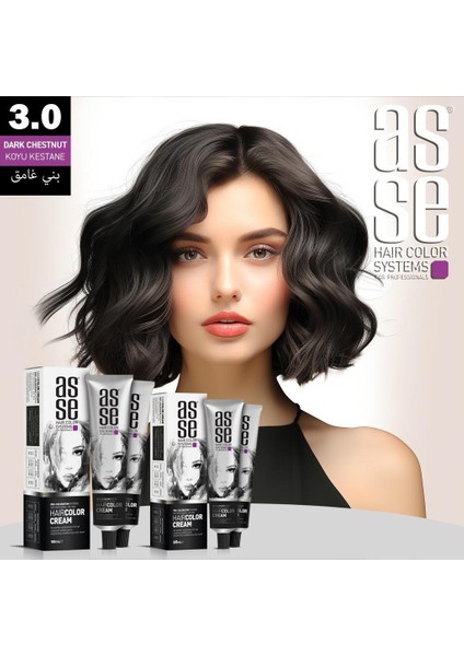 Tüp Boya 100ML. 3 Koyu Kestane