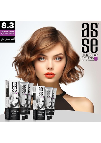 Tüp Boya 60ML. 8-3 Açık Dore Kumral