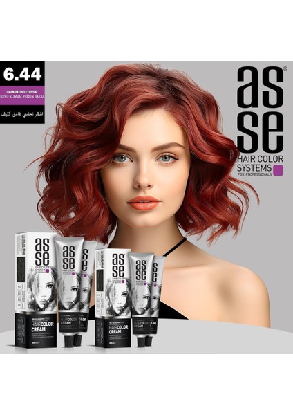 Tüp Boya 100ML. 6-44 Koyu Kumral Yoğun Bakır