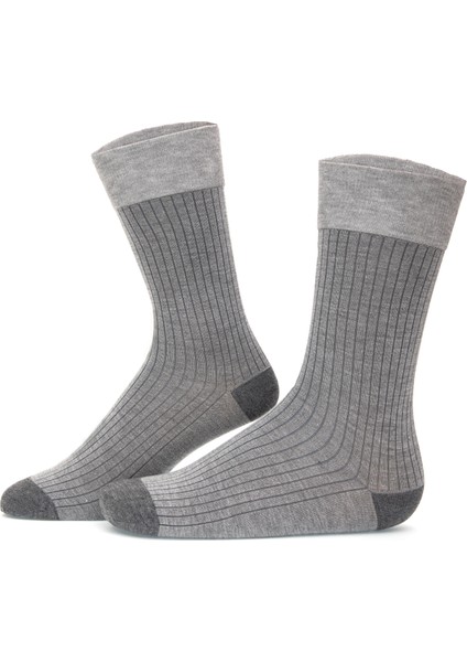 Erkek Gri Çorap 50316178-100