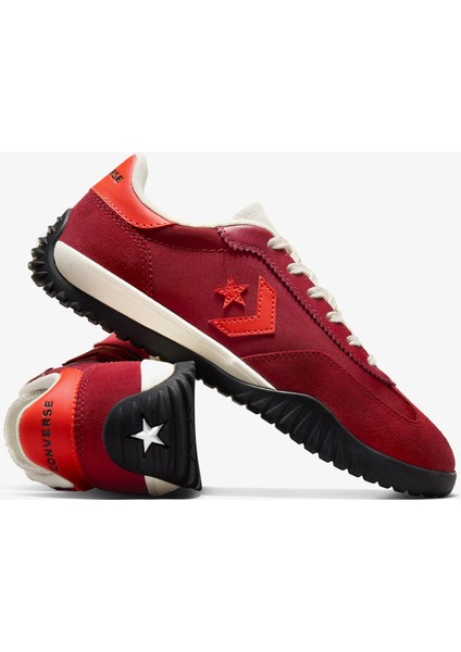 Run Star Trainer Unisex Kırmızı Deri SNEAKER.642