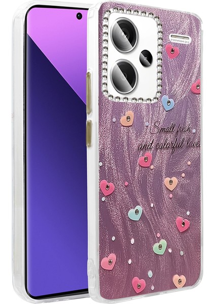 Msa-Shop Newface Xiaomi Redmi Note 13 Pro Plus Kılıf Blade Aynalı Desenli Kapak - Desen 8