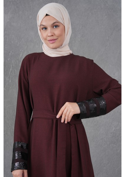 Manşeti Aksesuarlı Günlük Elbise fiyatları