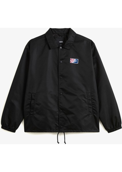 Torrey Nylon Coaches Erkek Siyah Ceket.-