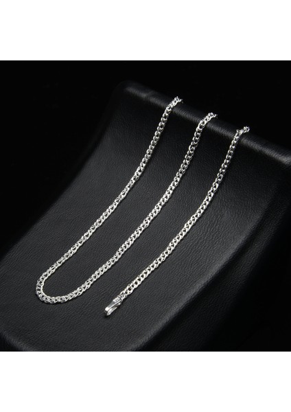 40 Mikron Rambo Gümüş Zincir