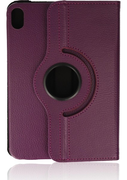 Msa-Shop Newface Ipad Mini 6 Kılıf 360 Tablet Deri Kılıf - Mürdüm fiyatları