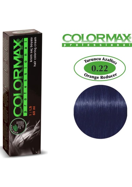 Tüp Boya 60ML. 0-22 Turuncu Azaltıcı