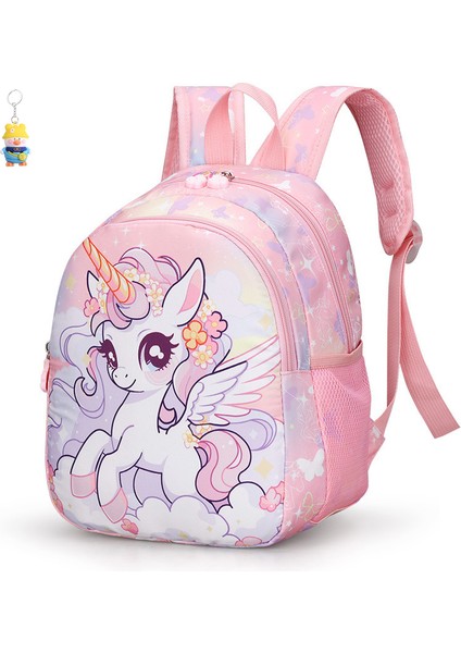 Çocuk Okul Çantası Kız Sevimli Bebek Küçük Sırt Çantası Hafif Sırt (Yurt Dışından)