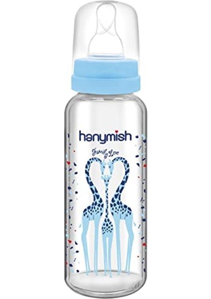 Mavi 400 Cam Biberon 240ML, Sağlıklı ve Güvenli Bebek Beslenmesi Için Ideal.