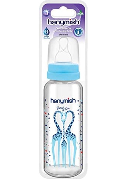 Mavi 400 Cam Biberon 240ML, Sağlıklı ve Güvenli Bebek Beslenmesi Için Ideal. fiyatları