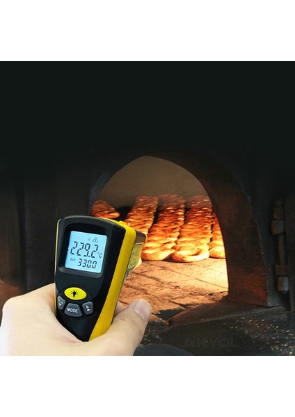 Lazer Termometre, Kızılötesi Sıcaklık Ölçer 380°C modelleri