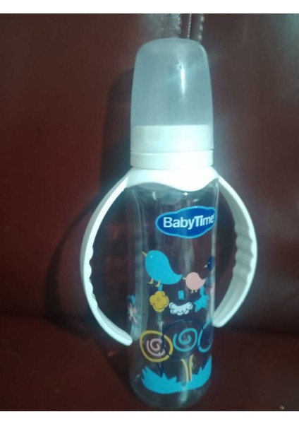 Beyaz Cam Biberon 250ML, Sağlıklı ve Şık Tasarım, Güvenle Kullanın