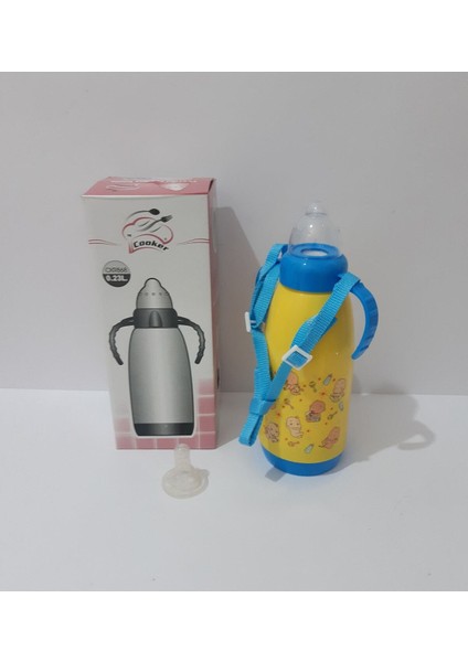 Sevimli Karikatür Desenli Termal Biberon, Bebekler Için Şık ve Kullanışlı Seçim fiyatları