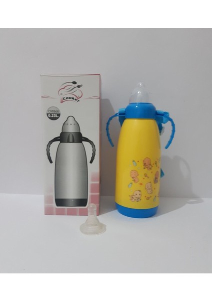 Sevimli Karikatür Desenli Termal Biberon, Bebekler Için Şık ve Kullanışlı Seçim modelleri