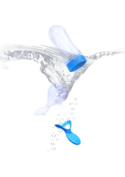 Pratik ve Kendinden Sıkmalı Kaşıklı Biberon, Mavi Renkli Kullanım Kolaylığı Sağlar. modelleri