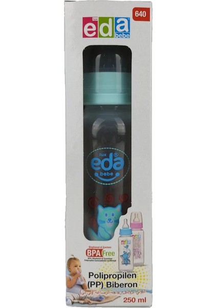 Renkli 6'lı Pp Biberon Seti 1-3 Yaş Çocuklar Için 250 ml indirimleri