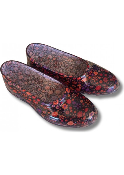 Zenne Çiçekli Bahçe ve Tarım Kadın Ayakkabısı 36-40 Turuncu modelleri