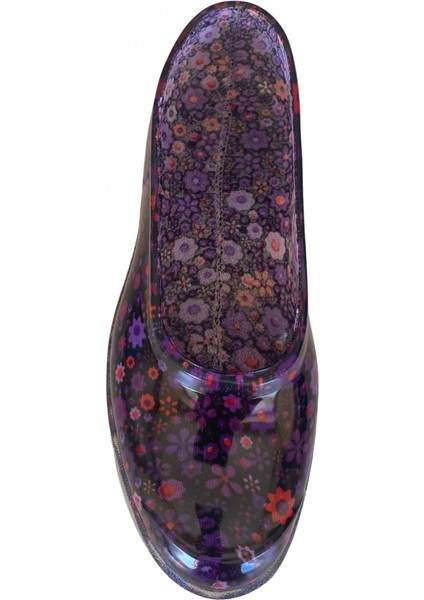 Zenne Çiçekli Bahçe ve Tarım Kadın Ayakkabısı 36-40 Mürdüm fiyatları