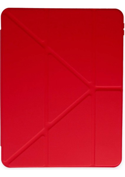 Msa-Shop Newface Ipad 9.7 (2018) Kılıf Kalemlikli Mars Tablet Kılıfı - Kırmızı modelleri