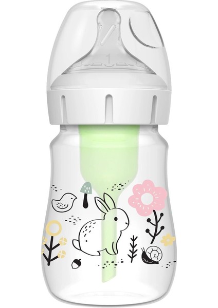 Geniş Ağız Pp Antikolik Biberon 150ML, Şeffaf, Güvenli ve Ergonomik Tasarım fiyatları