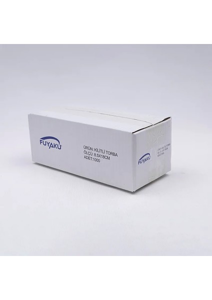 Kilitli Torba 8.5X18 (Yedek/kına/çerez/saklama Poşeti) 1.000 Adet