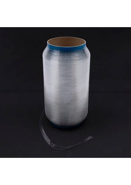 6 mm Silikon Lastik Askılık Cam 220 Mikron (500 Metre)