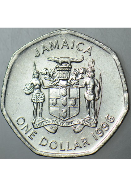 Jamaika 1 Dolar 1996. modelleri
