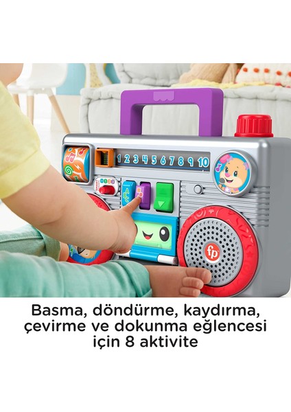 Fisher Price Eğlen ve Öğren Müzik Kutusu (Türkçe) fırsatları