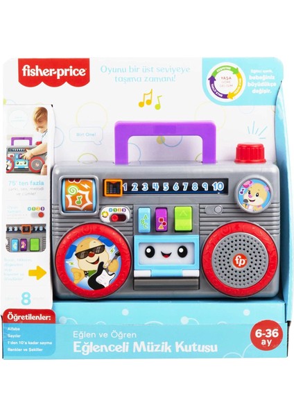 Fisher Price Eğlen ve Öğren Müzik Kutusu (Türkçe)