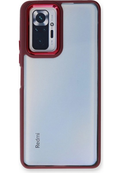 Msa-Shop Newface Xiaomi Redmi Note 10 Pro Kılıf Dora Kapak - Kırmızı fiyatları