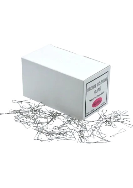 Gömlek Klipsi 28 mm Metal (1.000 Adet)