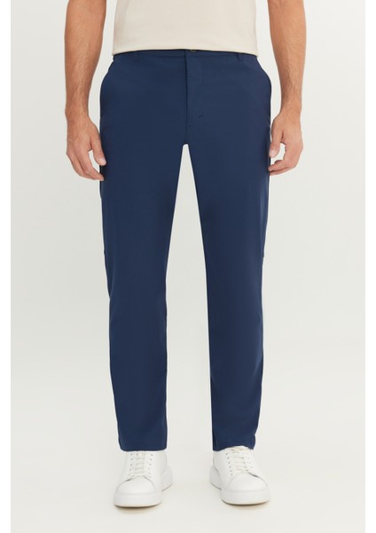 360 Her Yöne Esneyen Slim Fit Dar Kesim Yan Cep Pantolon