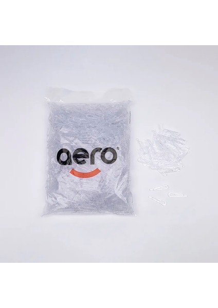 Gömlek Klipsi 50 mm Şeffaf (1.000 Adet)