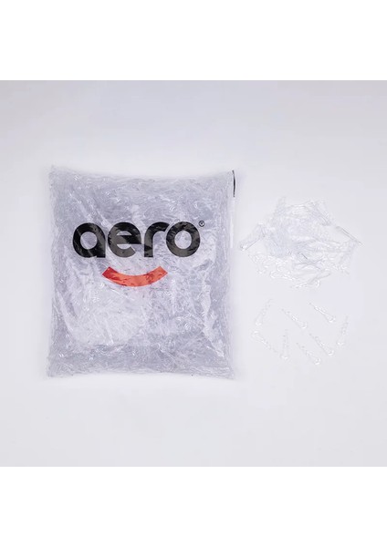 Gömlek Klipsi 38 mm Şeffaf (2.000 Adet)