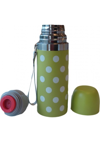 Sema Baby Puantiyeli Bebek Termosu 350 ml - Yeşil fiyatları