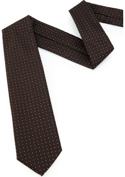 Erkek Kahverengi Kravat 50319029-400