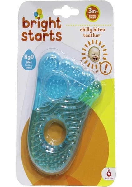 Bright Starts Ayak Şeklinde Dişlik - Mavi fiyatları