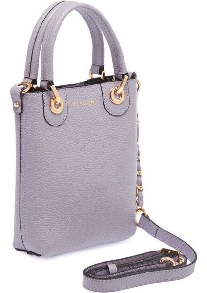 Lila Hakiki Deri Kadın Çapraz Askılı Çanta - S23K1BC80095-P5M fırsatları