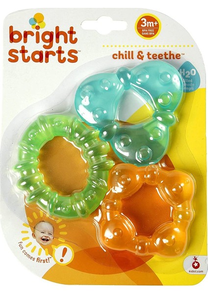 Bright Starts Üçlü Yüzük Sulu Dişlik