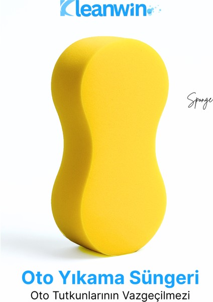 Sponge 1 Adet Yumuşak Oto Yıkama Süngeri Araç Temizleme ve Köpükleme Süngeri