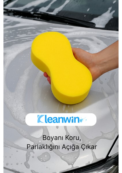 Sponge 1 Adet Yumuşak Oto Yıkama Süngeri Araç Temizleme ve Köpükleme Süngeri