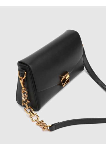 Manoela Siyah Kadın Omuz Çantası fiyatları