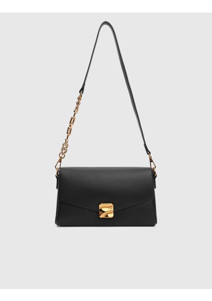 Manoela Siyah Kadın Omuz Çantası modelleri