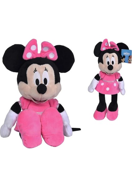 35 Cm. Minnie Mouse Peluş Oyuncak Ithal Kaliteli Fare Mickey Mini Miki Maus modelleri
