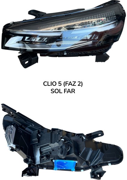 Clıo 5 (Faz 2) Sol Far 260600149R
